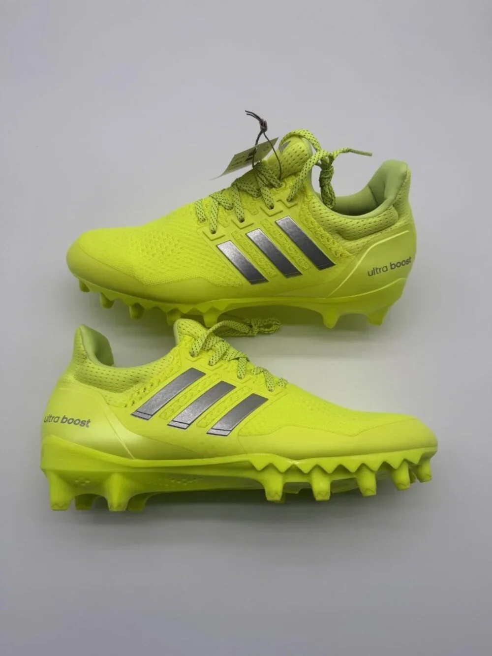 New Adidas Ultraboost Cleat Shoes Mens Size 12 Yellow Football Cleats JP7413